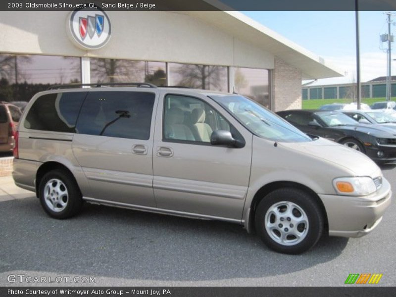 Sand Beige / Beige 2003 Oldsmobile Silhouette GL