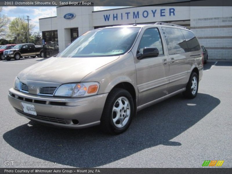 Sand Beige / Beige 2003 Oldsmobile Silhouette GL