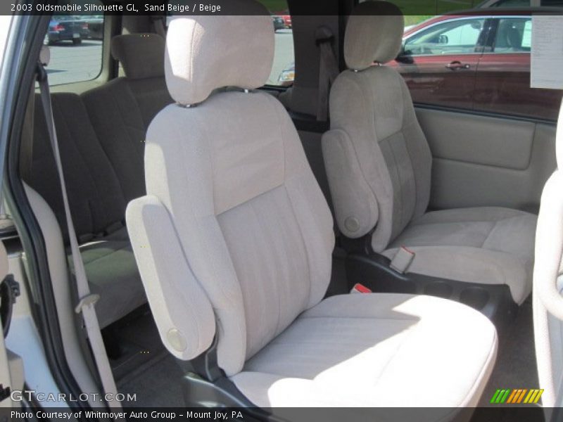 Sand Beige / Beige 2003 Oldsmobile Silhouette GL