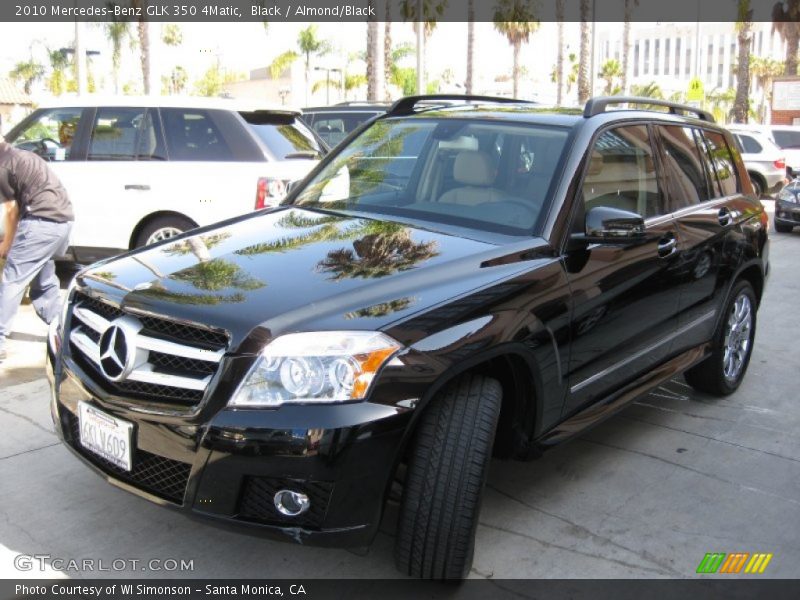 Black / Almond/Black 2010 Mercedes-Benz GLK 350 4Matic