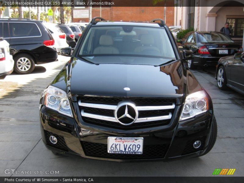 Black / Almond/Black 2010 Mercedes-Benz GLK 350 4Matic