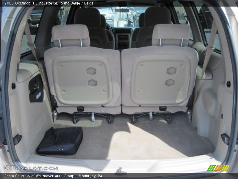 Sand Beige / Beige 2003 Oldsmobile Silhouette GL