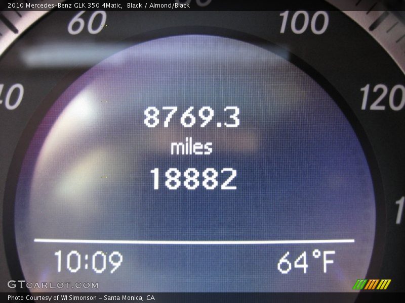 Black / Almond/Black 2010 Mercedes-Benz GLK 350 4Matic