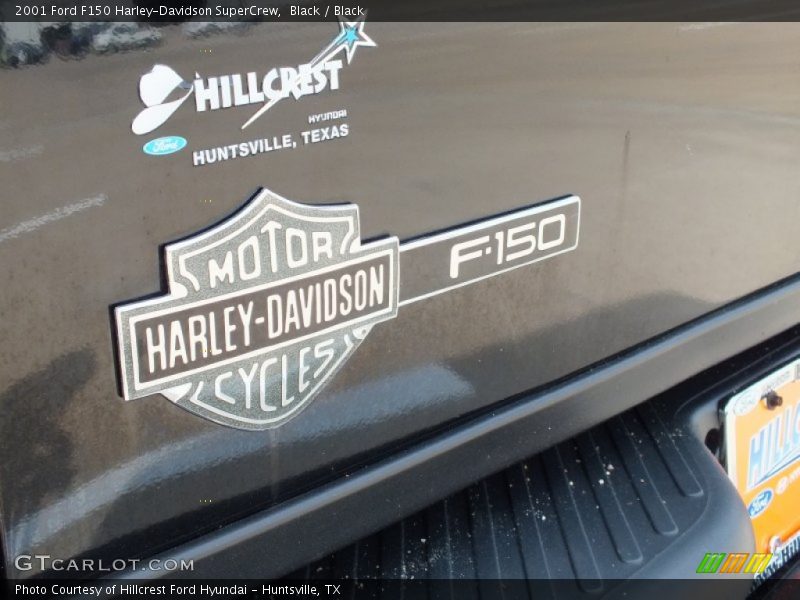 Black / Black 2001 Ford F150 Harley-Davidson SuperCrew