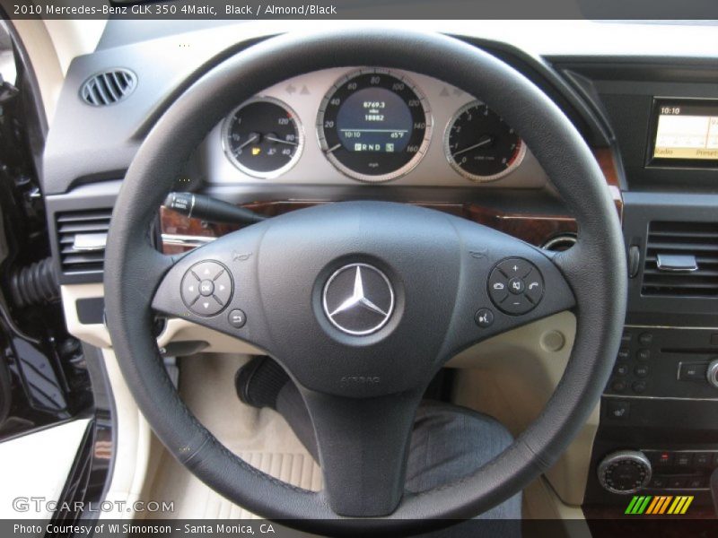 Black / Almond/Black 2010 Mercedes-Benz GLK 350 4Matic