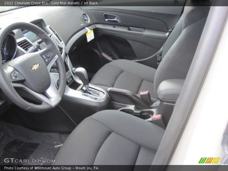 Gold Mist Metallic / Jet Black 2012 Chevrolet Cruze Eco