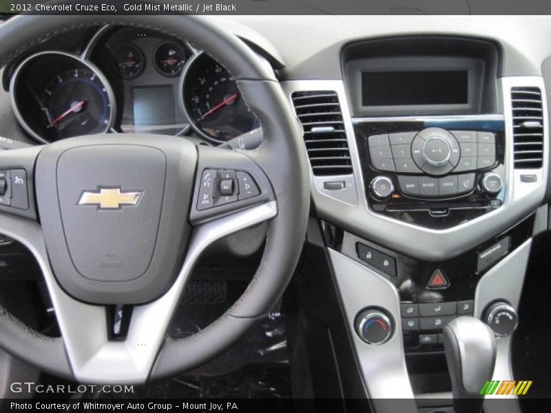 Gold Mist Metallic / Jet Black 2012 Chevrolet Cruze Eco
