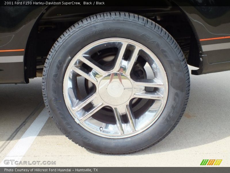 Black / Black 2001 Ford F150 Harley-Davidson SuperCrew