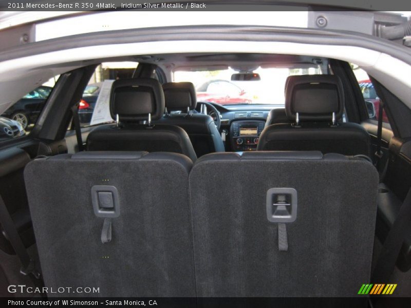 Iridium Silver Metallic / Black 2011 Mercedes-Benz R 350 4Matic