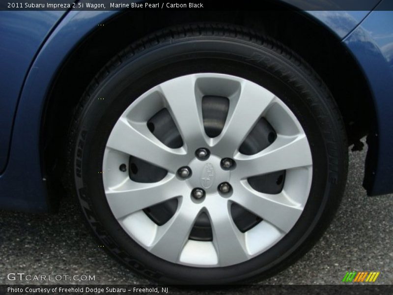 Marine Blue Pearl / Carbon Black 2011 Subaru Impreza 2.5i Wagon