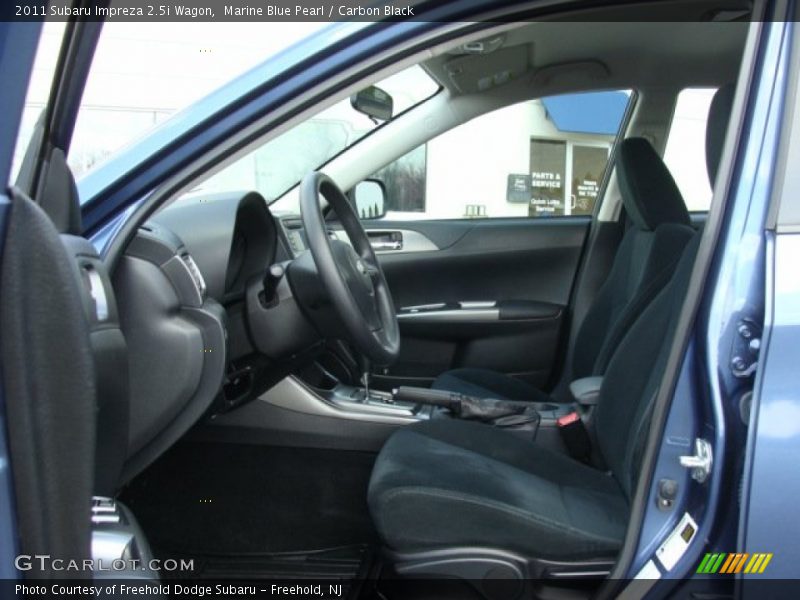 Marine Blue Pearl / Carbon Black 2011 Subaru Impreza 2.5i Wagon