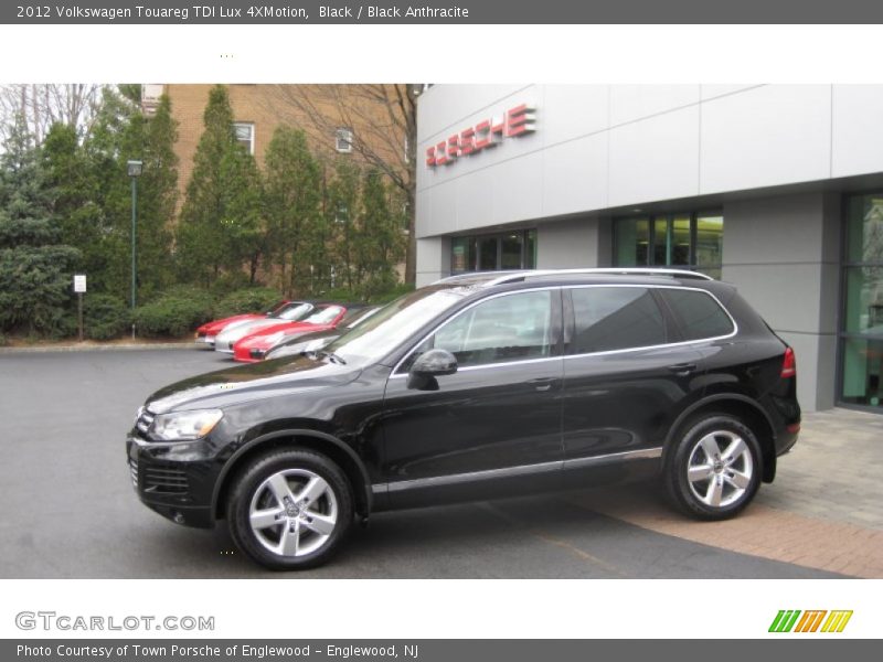 Black / Black Anthracite 2012 Volkswagen Touareg TDI Lux 4XMotion