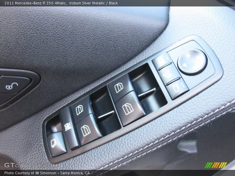Iridium Silver Metallic / Black 2011 Mercedes-Benz R 350 4Matic
