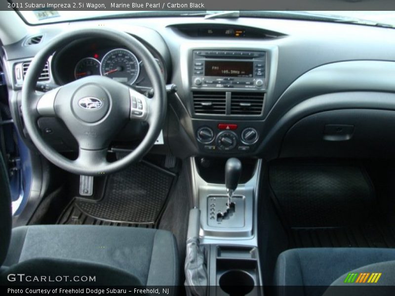Marine Blue Pearl / Carbon Black 2011 Subaru Impreza 2.5i Wagon