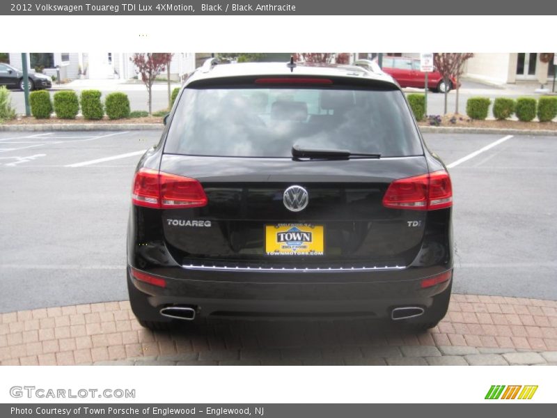 Black / Black Anthracite 2012 Volkswagen Touareg TDI Lux 4XMotion