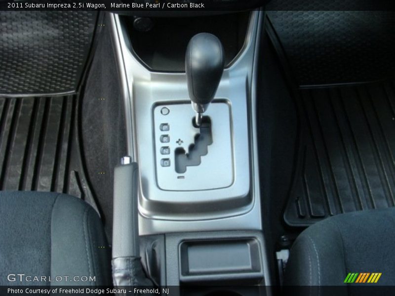 Marine Blue Pearl / Carbon Black 2011 Subaru Impreza 2.5i Wagon