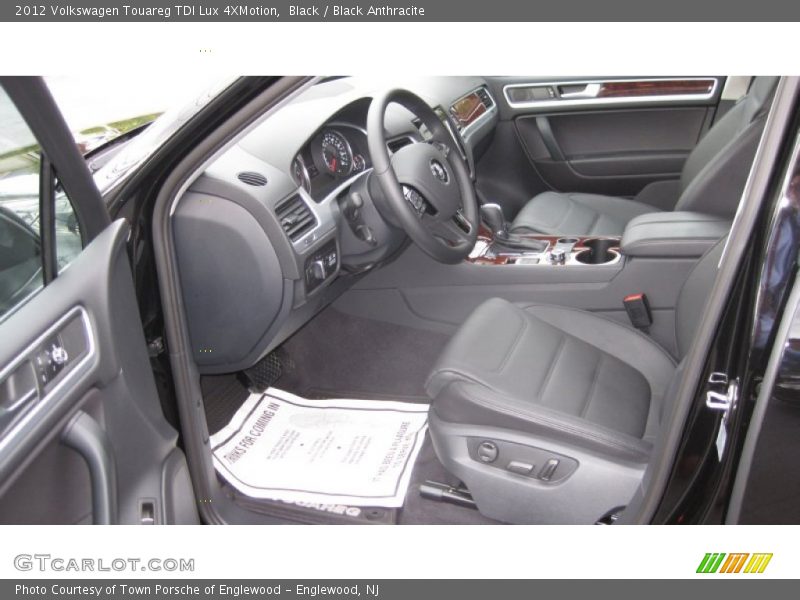 Black / Black Anthracite 2012 Volkswagen Touareg TDI Lux 4XMotion