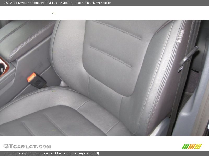 Black / Black Anthracite 2012 Volkswagen Touareg TDI Lux 4XMotion