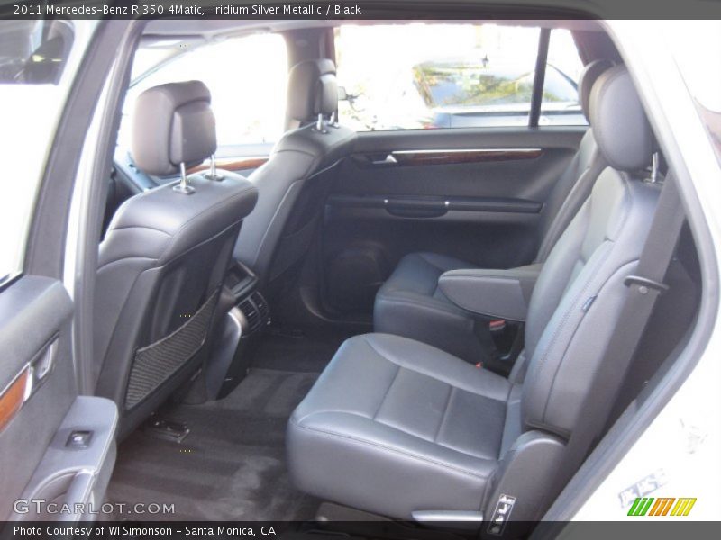 Iridium Silver Metallic / Black 2011 Mercedes-Benz R 350 4Matic