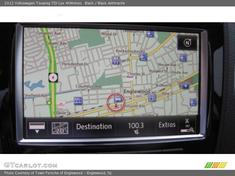 Black / Black Anthracite 2012 Volkswagen Touareg TDI Lux 4XMotion