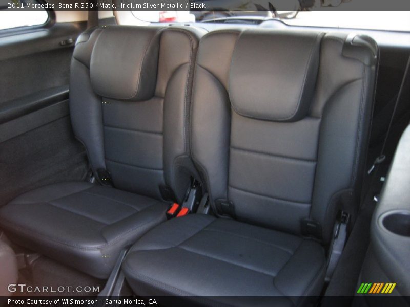 Iridium Silver Metallic / Black 2011 Mercedes-Benz R 350 4Matic