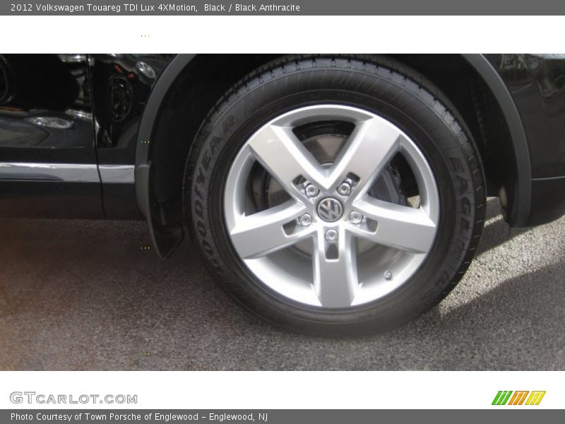 Black / Black Anthracite 2012 Volkswagen Touareg TDI Lux 4XMotion