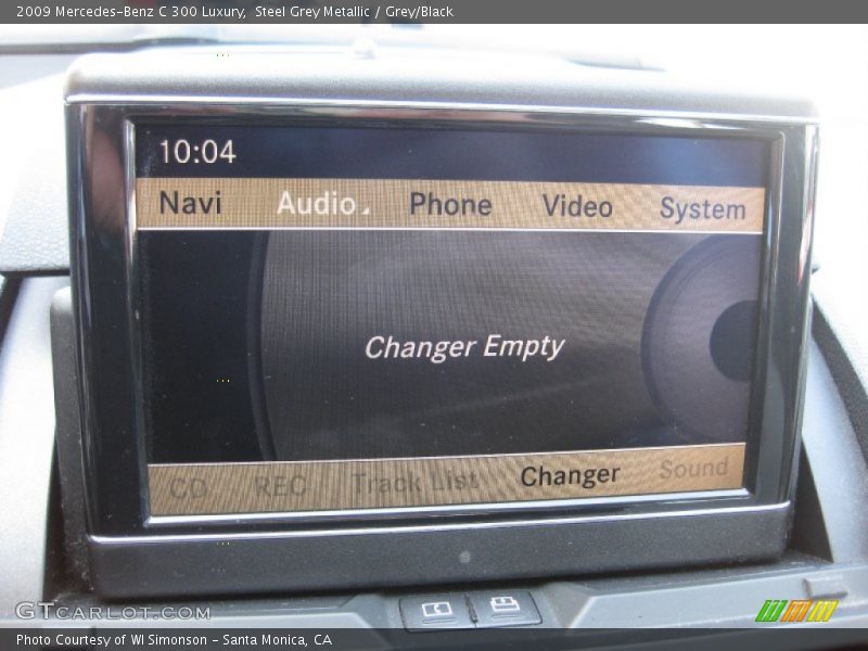 Steel Grey Metallic / Grey/Black 2009 Mercedes-Benz C 300 Luxury