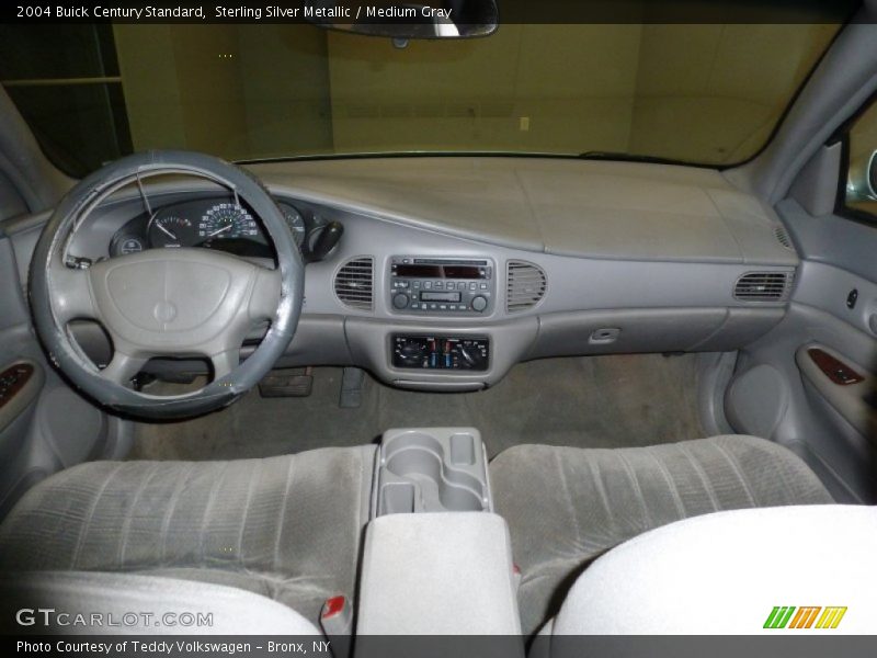 Sterling Silver Metallic / Medium Gray 2004 Buick Century Standard