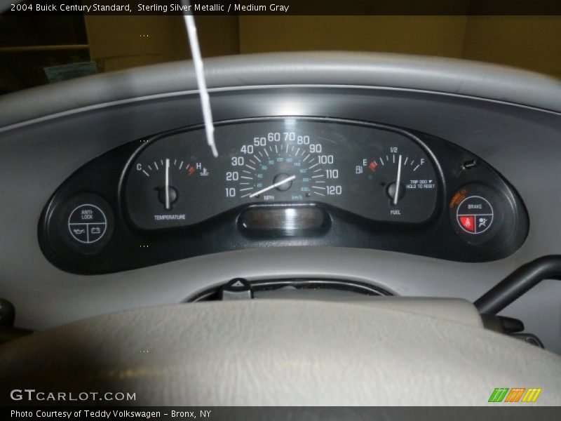 Sterling Silver Metallic / Medium Gray 2004 Buick Century Standard