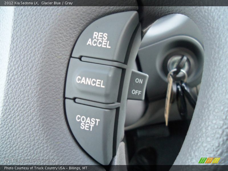 Glacier Blue / Gray 2012 Kia Sedona LX