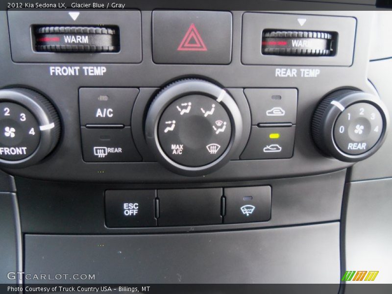 Glacier Blue / Gray 2012 Kia Sedona LX