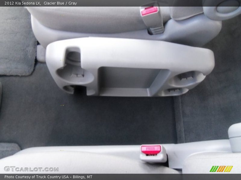 Glacier Blue / Gray 2012 Kia Sedona LX