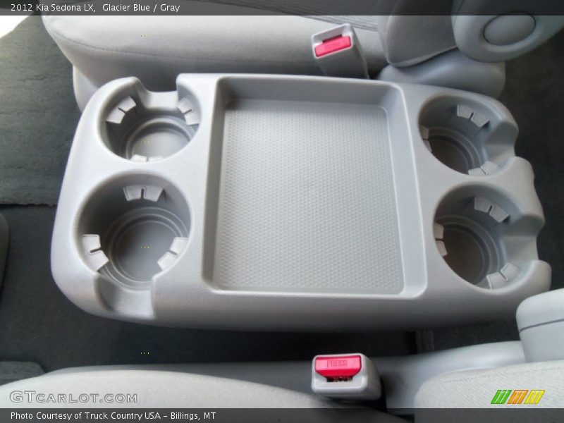 Glacier Blue / Gray 2012 Kia Sedona LX