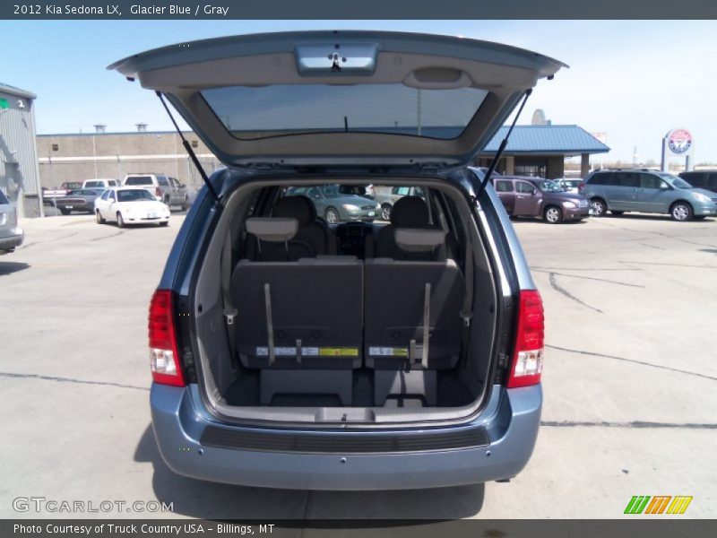 Glacier Blue / Gray 2012 Kia Sedona LX