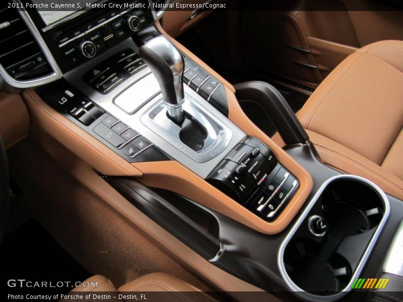Meteor Grey Metallic / Natural Espresso/Cognac 2011 Porsche Cayenne S