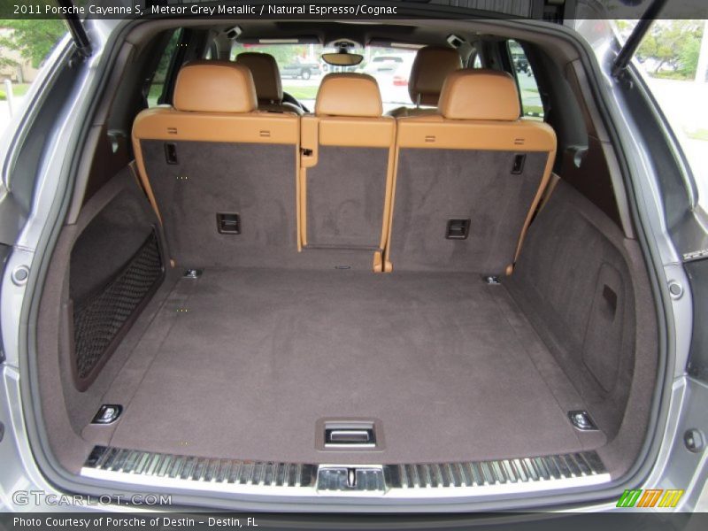 Meteor Grey Metallic / Natural Espresso/Cognac 2011 Porsche Cayenne S