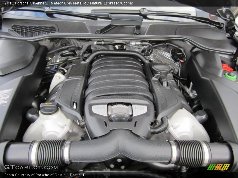 Meteor Grey Metallic / Natural Espresso/Cognac 2011 Porsche Cayenne S
