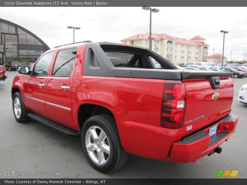 Victory Red / Ebony 2010 Chevrolet Avalanche LTZ 4x4
