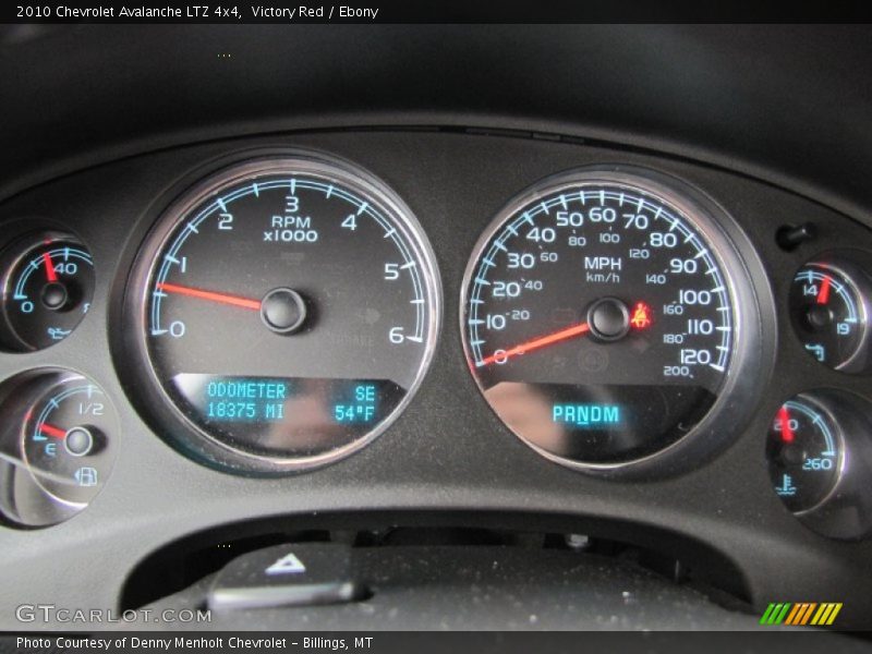 Victory Red / Ebony 2010 Chevrolet Avalanche LTZ 4x4
