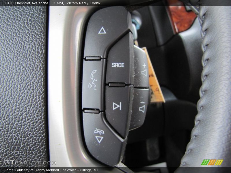 Victory Red / Ebony 2010 Chevrolet Avalanche LTZ 4x4
