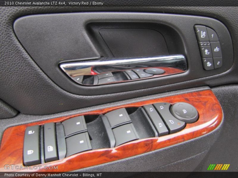 Victory Red / Ebony 2010 Chevrolet Avalanche LTZ 4x4