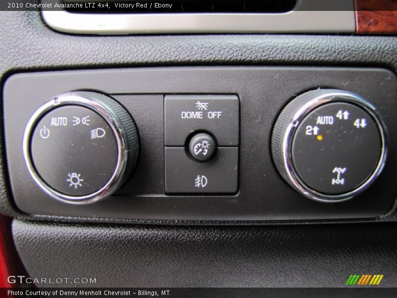Victory Red / Ebony 2010 Chevrolet Avalanche LTZ 4x4