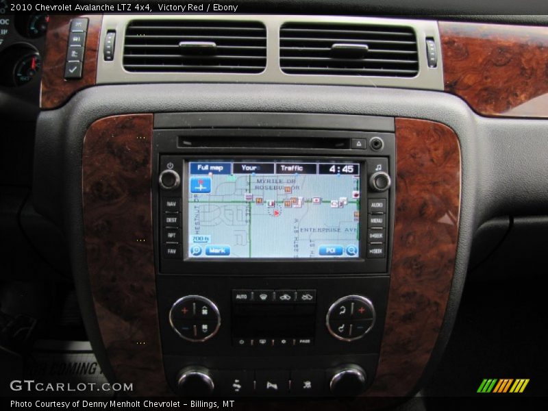 Victory Red / Ebony 2010 Chevrolet Avalanche LTZ 4x4
