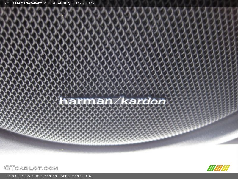 Black / Black 2008 Mercedes-Benz ML 350 4Matic