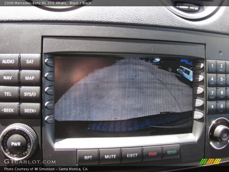 Black / Black 2008 Mercedes-Benz ML 350 4Matic