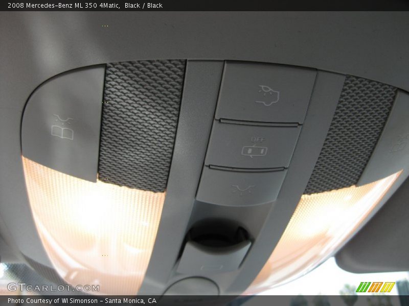 Black / Black 2008 Mercedes-Benz ML 350 4Matic