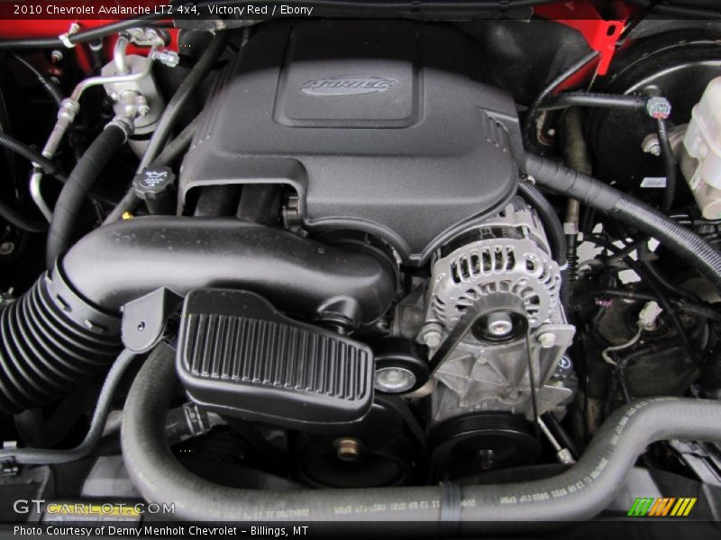 Victory Red / Ebony 2010 Chevrolet Avalanche LTZ 4x4