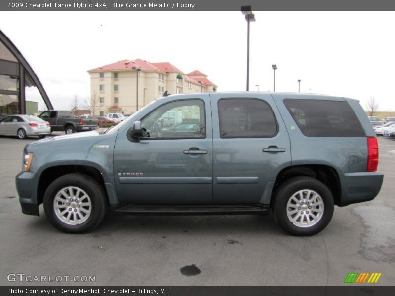  2009 Tahoe Hybrid 4x4 Blue Granite Metallic