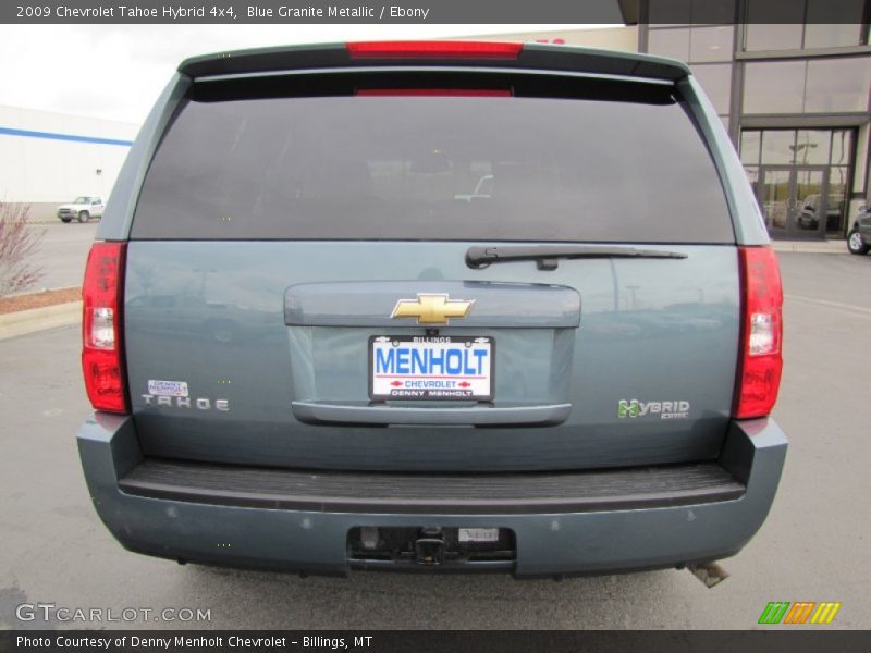 Blue Granite Metallic / Ebony 2009 Chevrolet Tahoe Hybrid 4x4