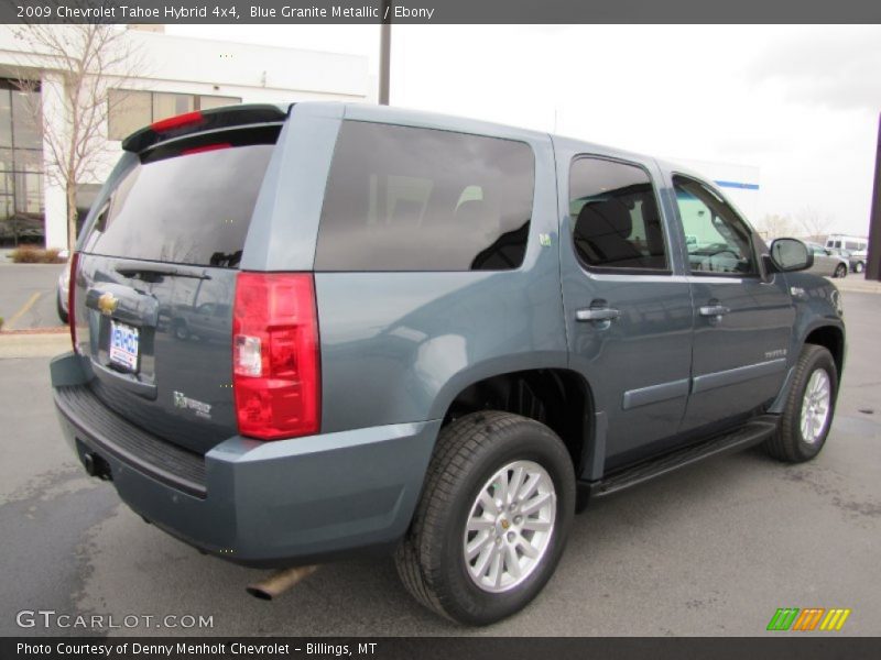 Blue Granite Metallic / Ebony 2009 Chevrolet Tahoe Hybrid 4x4